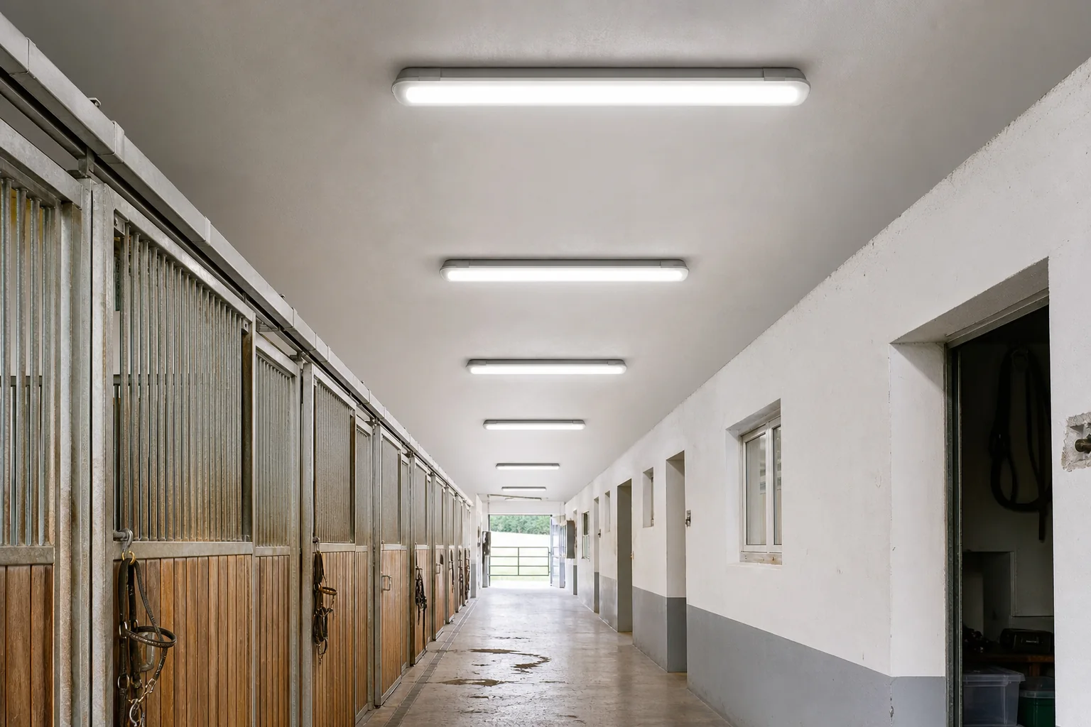 IP65 LED-Wannenleuchten für Schweineställe